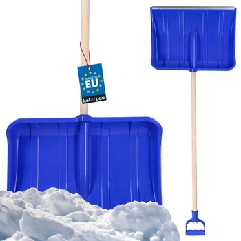 Lopată de zăpadă 136 cm albastru