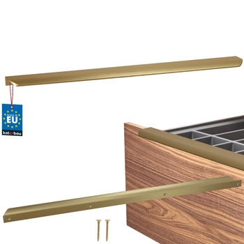 Mâner mobilier aluminiu auriu mat 540/560 mm