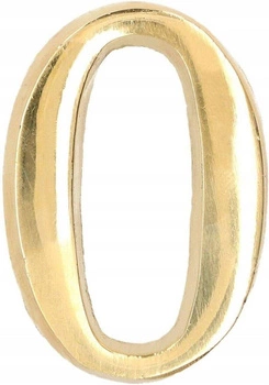 Numărul casei "0" numărul ușii 5 cm alamă