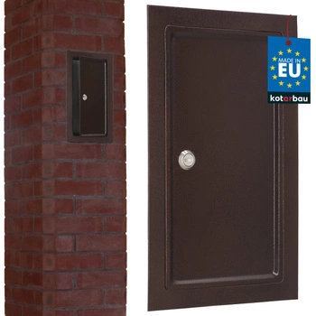 Ușă de coș de fum 150x290 mm trapă de inspecție