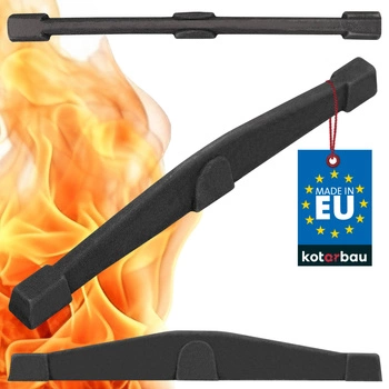 Grătar din fontă cu bară de 265 mm pentru aragaz