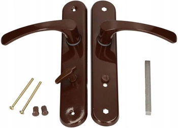 Mâner de ușă biscuit 72 maro wc