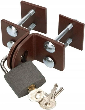 Ușă de garaj zăvorâre de blocare lacăt ușă 40mm oțel bronz bolț de bronz