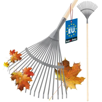 Greble evantai din bandă metalică cu mâner 180 cm