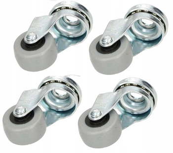 Rotițe mobilă cauciuc fi30 cu rulment set de 4 buc.