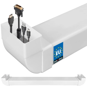 Conductă de cablu pentru televizor încastrat 110x55 mm 100 cm