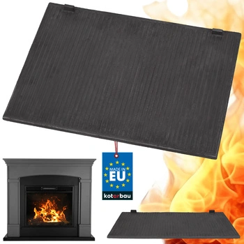 Placă de șemineu spate fontă perete pentru focare dungi