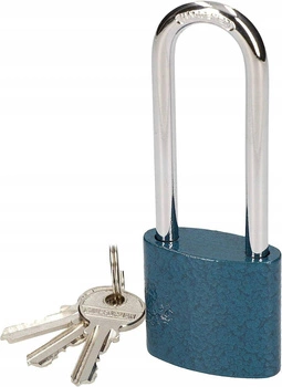 Lacăt din fontă cu lacăt cu mâner lung și cheie 40mm