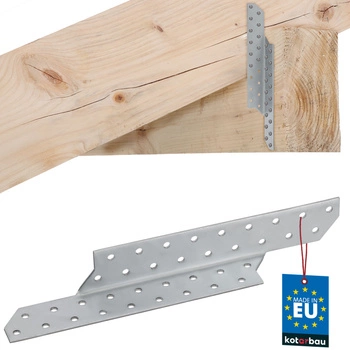 Conector pentru căpriori racord dreapta 250x35 mm