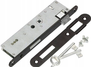 Încuietoare încastrată pentru uși 72/34 cu inserție pe dreapta