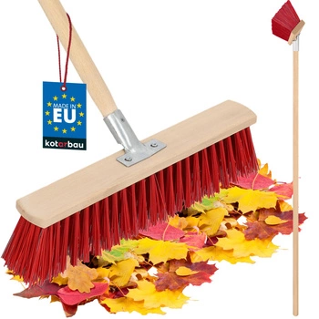 Măturătoare de stradă mătură perie 43 cm cu arbore