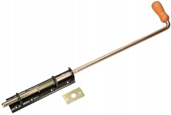 Zăvor de arc garaj încuietoare 550 porți uși - Culoare neagră