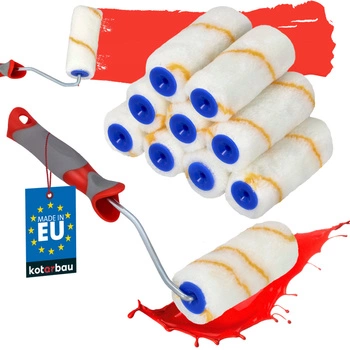 Rolă de vopsea cu fir auriu 11 cm de rezervă - 10 buc.