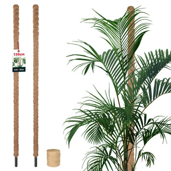 Țăruș pentru plante de nucă de cocos 150 cm x 32 mm set de 2 buc.