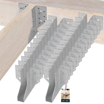 Cârlig pentru grinzi din lemn tâmplărie căpriori 25x117 mm set de 25 buc.