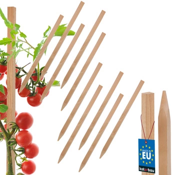 Tăruși de grădină din lemn pentru roșii legume 25 cm set de 10 buc.