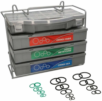 O-ringuri din cauciuc 900 buc.