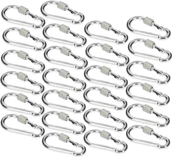 Carabină pivotantă 50 cârlig de frânghie - 25 buc.