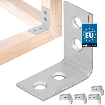 Colțar de îmbinare dulgheresc 30x30x17 mm set 50 buc.