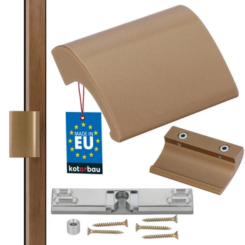 Zăvor balcoane mânere uși încuietoare paletă din aluminiu - Culoare patină