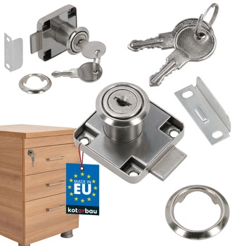 Încuietoare pătrată pentru mobilă de bar 40x40 mm