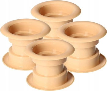 Manșon de ventilație pentru ușă - 4 buc.