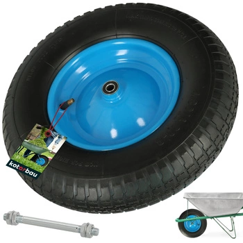 Roată de căruță întărită cu axă 40x10 cm 4.00-8