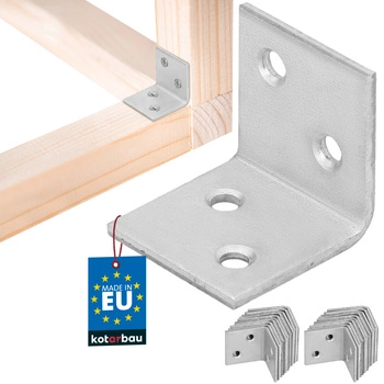 Colțar de îmbinare pentru dulgherie 25x25x25 set de 25 buc.