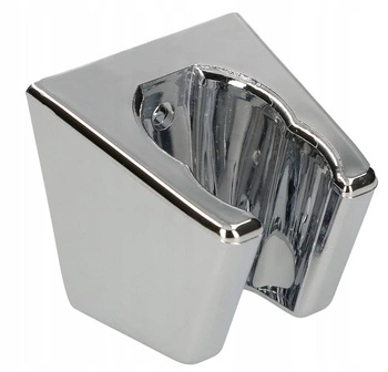 Suport cromat pentru mâner de duș în 2 poziții