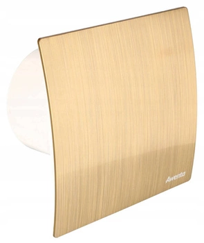 Ventilator de baie internă fi 100mm panou de aur