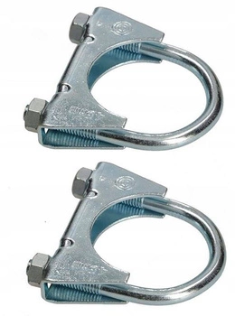 Clemă pentru țevi cibant fi 45 mm oțel - 2 buc.