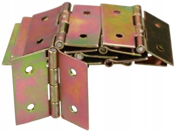 Suport de mobilă metalică fixed hinge 35x35 mm - 50 buc.