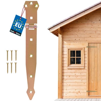 Balama pentru foișor uși obloane 300 mm - Culoare auriu