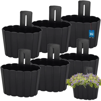 Skrzynia antracit 600 MM set de 6 kcu.