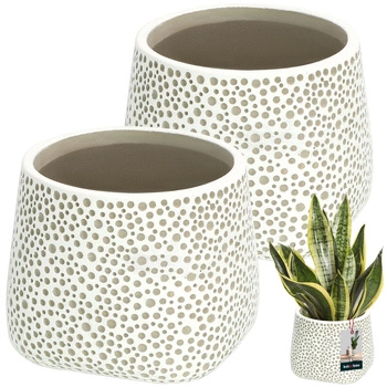 Ghiveci decorativ burtocu ⌀ 11 cm 2 kcu