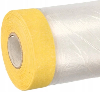 Folie de vopsire 200x20 prelată de protecție cu bandă adezivă