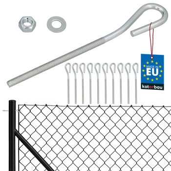 Întinzător de plasă m6 întinzător de gard închis - 10 buc.