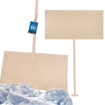 Lopată de zăpadă din lemn 100 cm