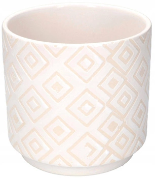 Capac pentru ghiveci de flori fi12 din ceramică smălțuită