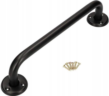 Mâner baie bară sprijin 300 mâner ușă – Culoare neagră