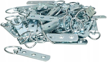 Cârlig perete imagine oglindă set de 100 buc.