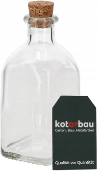 Ulcior sticlă sticlă de sticlă condimente dop de plută oțet de ulei de măsline 150 ml