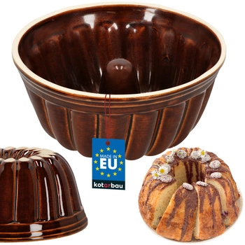 Cupcake tin cu coș de fum manșon gresie 27 cm