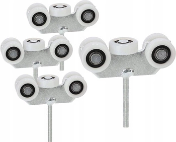 5 cărucior cu șuruburi cu role fi12 porți glisante - 4 buc.