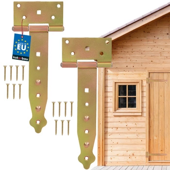 Balama arbour gazebo galbenă 200 mm set de 2 buc.