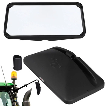 Oglindă exterioară universală pentru tractoare 36,5x19 cm