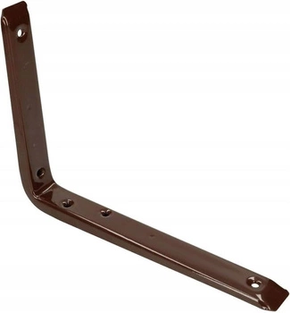 Colțar suport raft regali sub raft 140x200 mm - Culoare maro