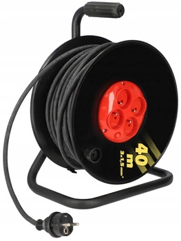 Cablu de prelungire a bobinei 3x1,5 construcție z/u 40m