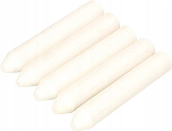 Cretă impermeabilă albă pentru anvelope set de 5 buc.