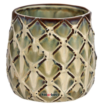 Ghiveci ceramic cu ananas fi 145 mm